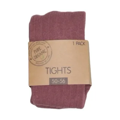 Tights (Purple) from Tights Elastane, Organic cotton, Polyester