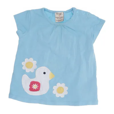 Tunic (Blue) from Frugi Organic cotton, Elastane