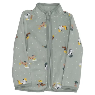 Fleecejacka (Grön, Flerfärgad) från Kids Collection By Tchibo Återvunnen polyester
