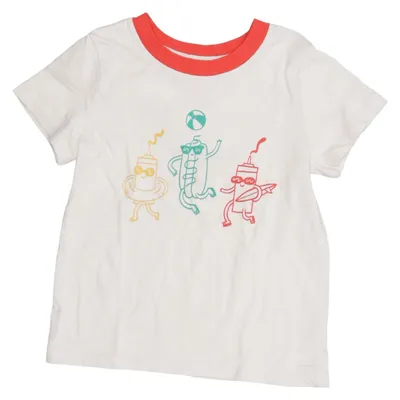 T-shirt (Beige, Flerfärgad) från Cat & Jack Bomull, Återvunnen polyester