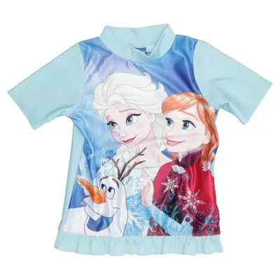 Swim shirt (Blue, Multicolored) from Disney Elastane, Polyester
