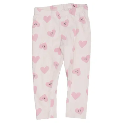 Leggings (Pink) from Lindex Baby Cotton, Elastane