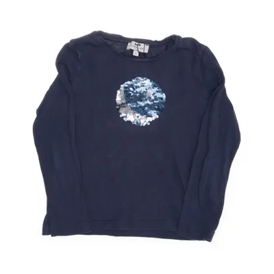 Långärmad t-shirt (Blå, Flerfärgad) från Cyrillus