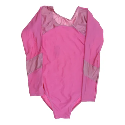 Gymnastics leotard (Pink) from Tappers & Pointers Elastane, Polyamide