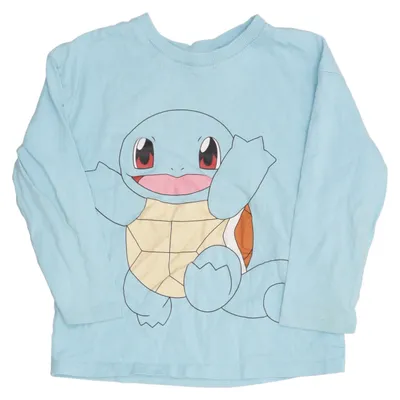Lange mouwen shirt (Blauw) van H&M Katoen