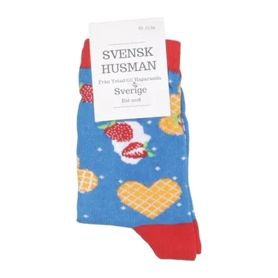 Chaussettes (Våffla) de Svensk Husman Coton, Élasthane, Polyamide
