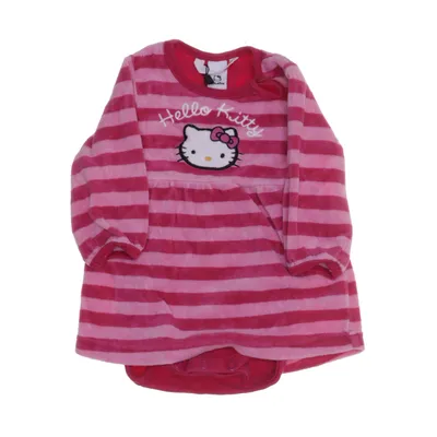 Jurk (Roze) van H&M x Hello Kitty Katoen, Polyester