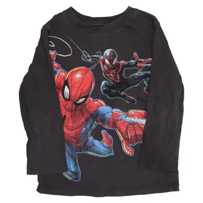 Lange mouwen shirt (Grijs, Meerkleurig) van H&M x Marvel Katoen