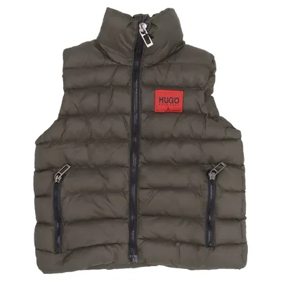 Ydervest (Grøn) fra Hugo Boss Bomuld