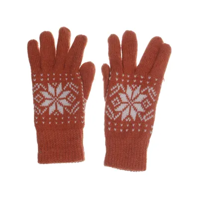 Handskar (Vit, Orange)