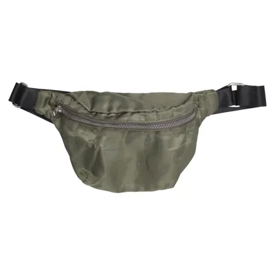 Sac-banane (Vert, Noir) Polyester
