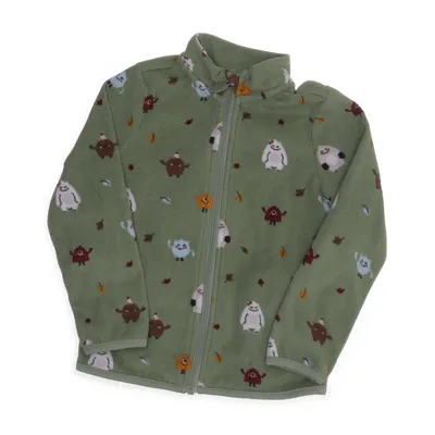 Fleecejacka (Grön, Flerfärgad) från TCM Återvunnen polyester