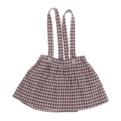 Jupe salopette (Marron, Blanc) de Zara Baby