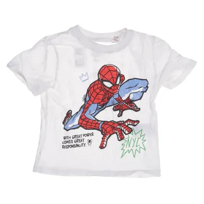 T-shirt (Vit, Flerfärgad) från H&M Bomull