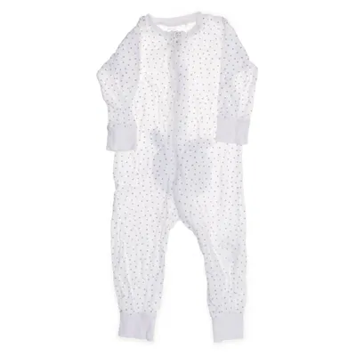 Sparkedragt (Hvid) fra Lindex Baby Bomuld