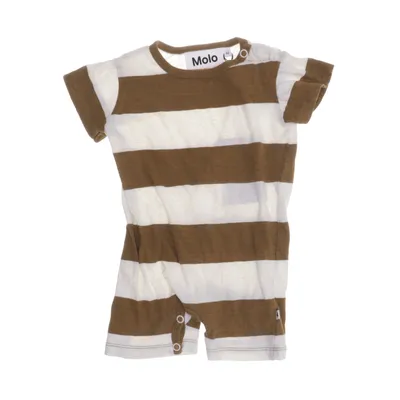 Barboteuse (Marron, Blanc) de Molo Coton, Lin