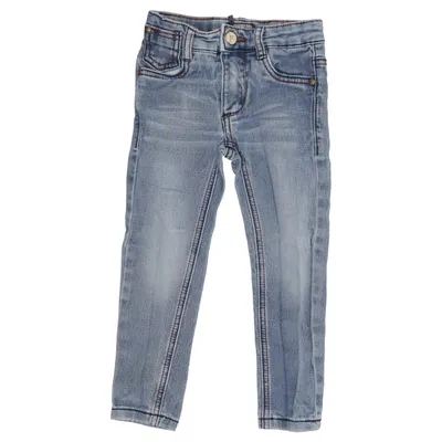 Spijkerbroek (Blauw) van Earthbound Katoen, Elastaan, Polyester