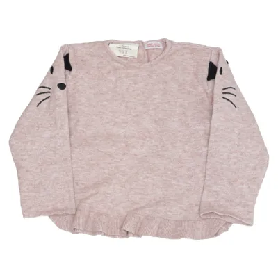Sweater (Pink) fra Zara Knitwear Polyamid, Polyester, Viscose