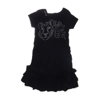 Klänning (Svart) från Kids Up Polyester, Viskos