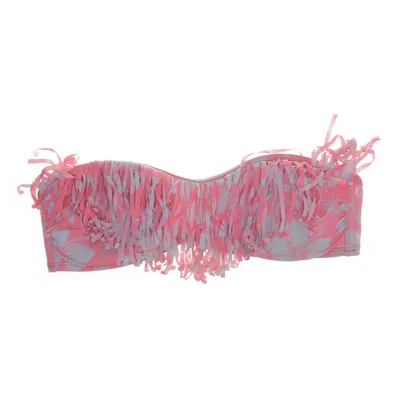 Bikinioberteil (Pink, Grau) von Hollister Elasthan, Polyamid, Polyester
