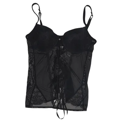 Bustier (Schwarz) von EDC by ESPRIT Elasthan, Polyamid