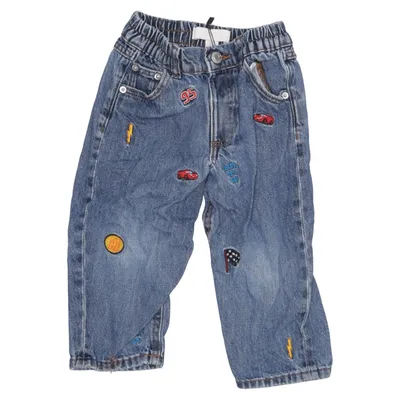 Jeans (Blau, Mehrfarbig) von Zara Baumwolle