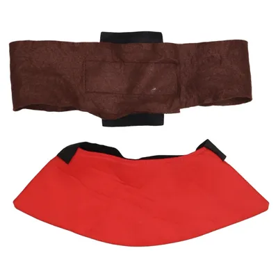 Kostuum accessoires (Bruin, Rood, Zwart)