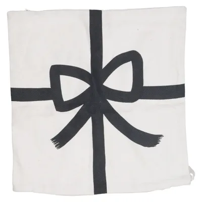 Kuddfodral (Beige, Svart) från H&M Home Bomull