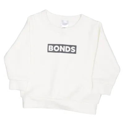 Sweatshirt (Wit) van Bonds Katoen, Elastaan, Polyester