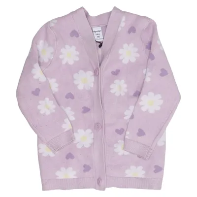 Cardigan (Lila, Wit) van Dopo Dopo Baby Polyamide, Polyester, Viscose
