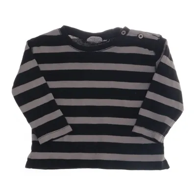 Långärmad t-shirt (Svart, Vit) från Wheat