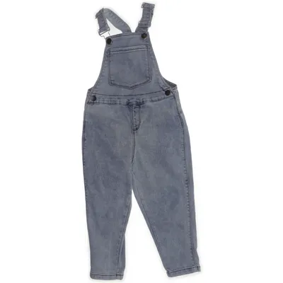 Hängselbyxor (Blå) från Lil'Atelier Ekologisk bomull, Återvunnen polyester