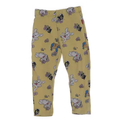 Pyjamasbyxor (Gul, Flerfärgad) från Bamse by Lindex Bomull, Elastan