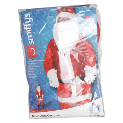 Fancy dress (Mini Santa Costume) from Smiffy's Polyester