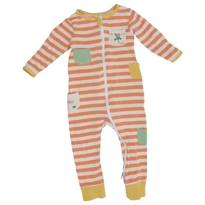 Rompers (Orange, Beige, Yellow) from Pippi Långstrump Cotton, Elastane