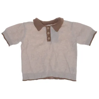 Polo shirt (Beige) from Rikiki Cotton