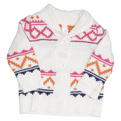 Cardigan (Wit, Meerkleurig) van Baby Club by C&A Acryl