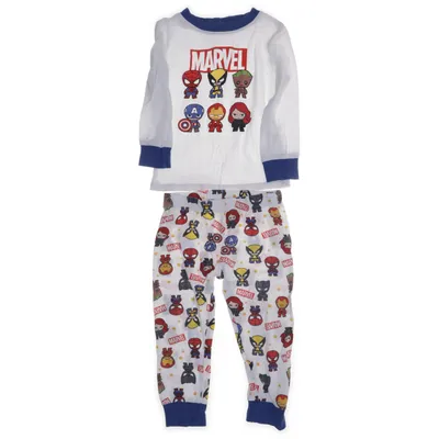 Pyjamas (Vit, Flerfärgad) från Marvel