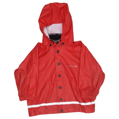 Rain jacket (Red) from Polarn O. Pyret Polyester, Polyurethane
