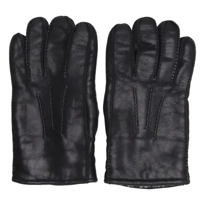 Gants en cuir (Noir)