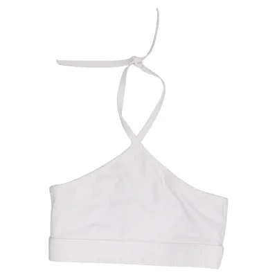 Halternecktopp (Vit) från Xshapes Elastan, Nylon