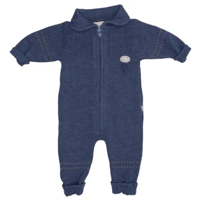 Barboteuse (Bleu) de Lillelam Laine de mouton