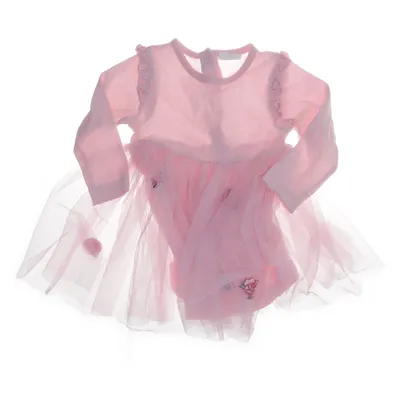 Robe de fille de fleur (Rose) de KappAhl Coton, Polyester