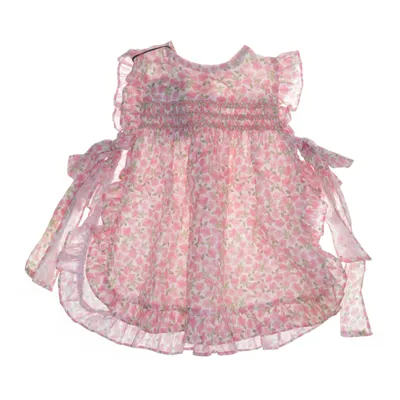 Klänning (Rosa, Vit, Grön) från Lola Palacios Bomull