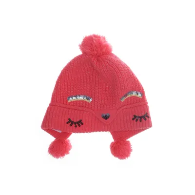 Bonnet à pompon (Rose) de Billieblush Acrylique, Fibre métallique, Polyester