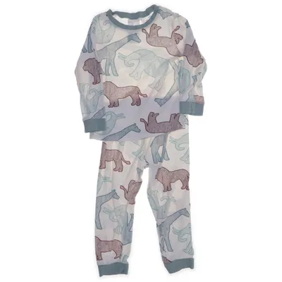 Pyjamas (Beige, Flerfärgad) från H&M Bomull