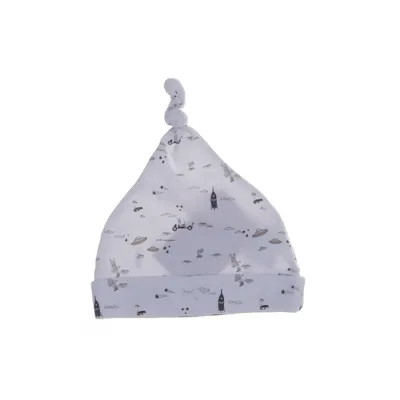 Hat (White, Multicolored) from Livly Cotton