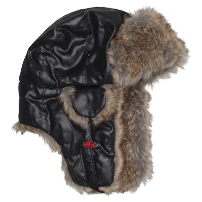 Trapperhatt (Svart, Brun) från Canada Snow Akryl, Polyester
