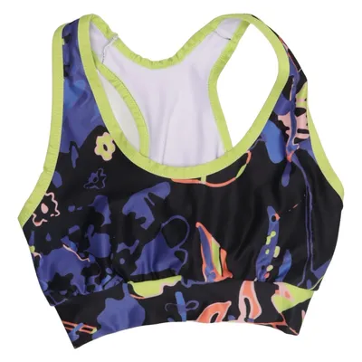 Sport-BH (Svart, Blå, Flerfärgad) från Naoko Elastan, Polyester