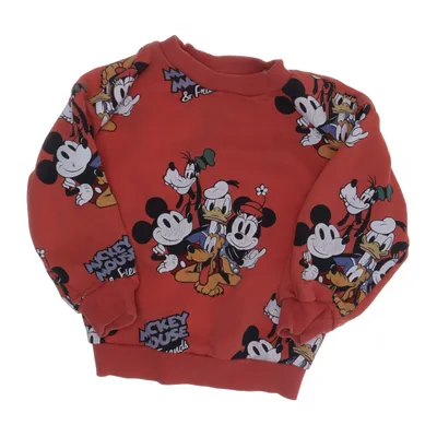 Collegetröja (Röd, Flerfärgad) från H&M Bomull, Elastan, Polyester